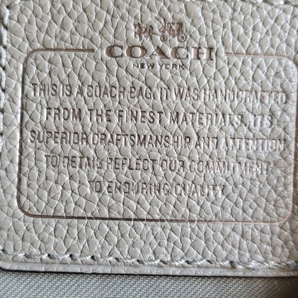 Coach Pebble Leather Tote - Picture 6 of 8